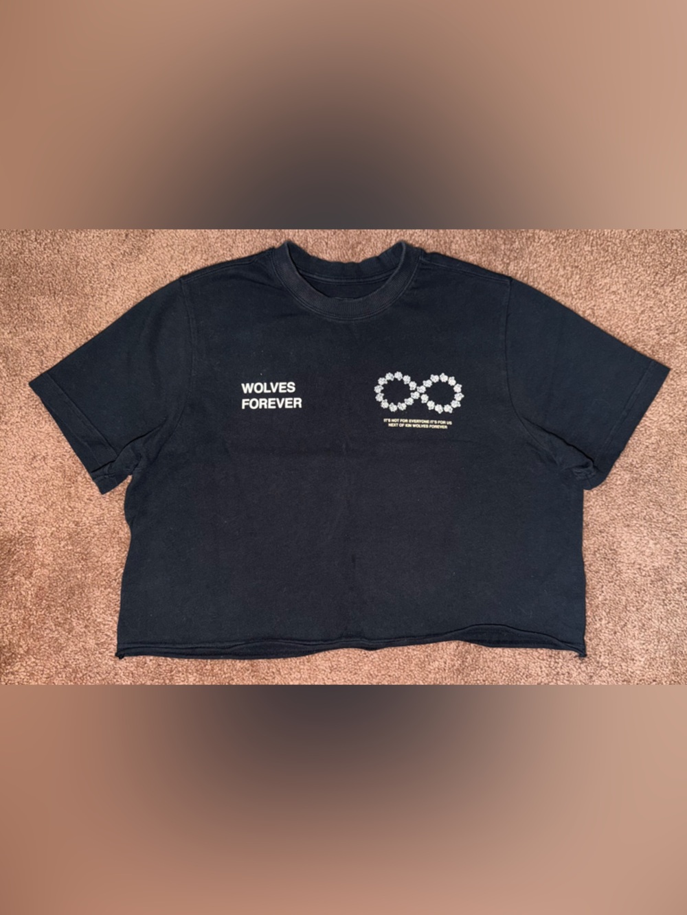 Darc Sport Black 'WOLVES FOREVER' Graphic Tee